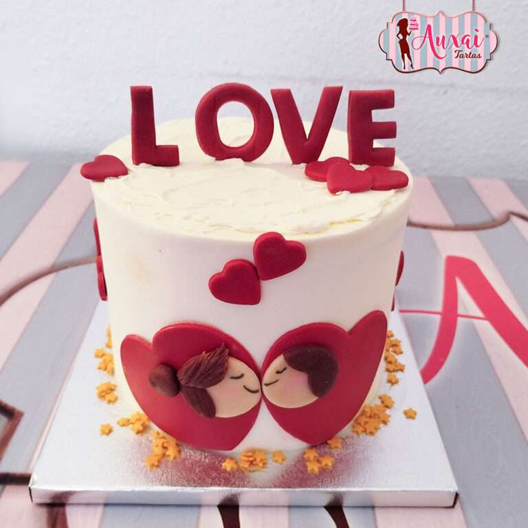 Tarta San Valentín Love