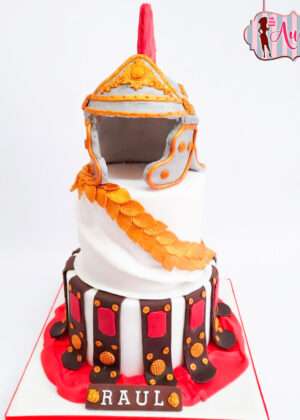 Tarta soldado romano