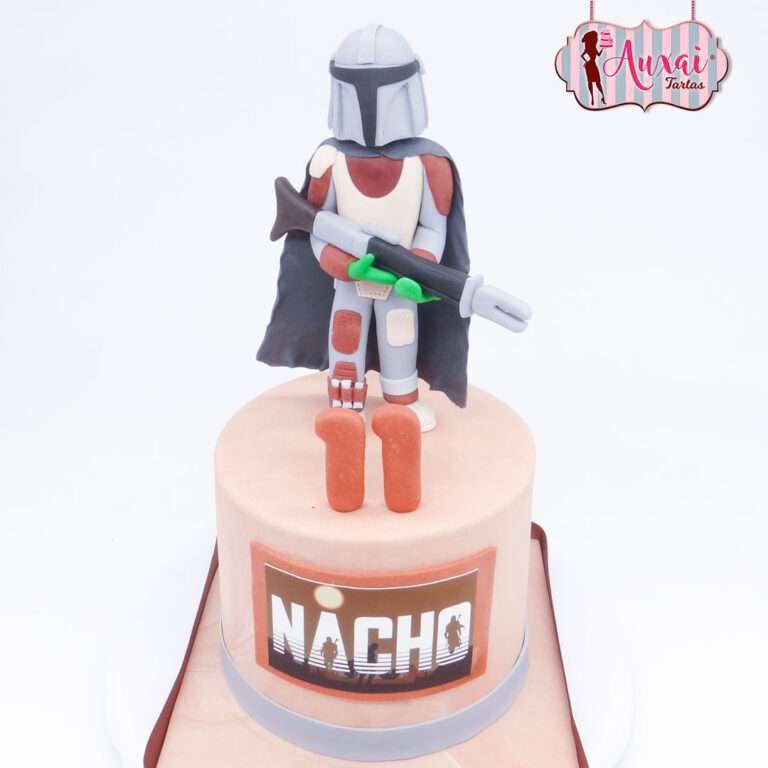 Tarta Infantil El Mandaloriano de Diseño