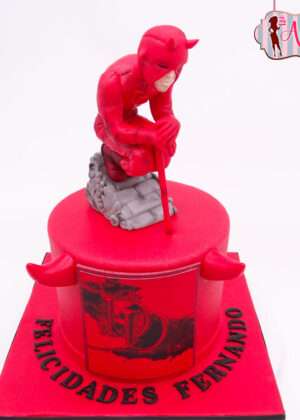 Tarta super héroes Daredevil