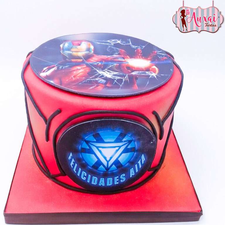 Tarta Super héroes Iron Man
