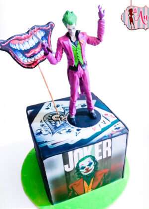 Tarta super héroes Joker