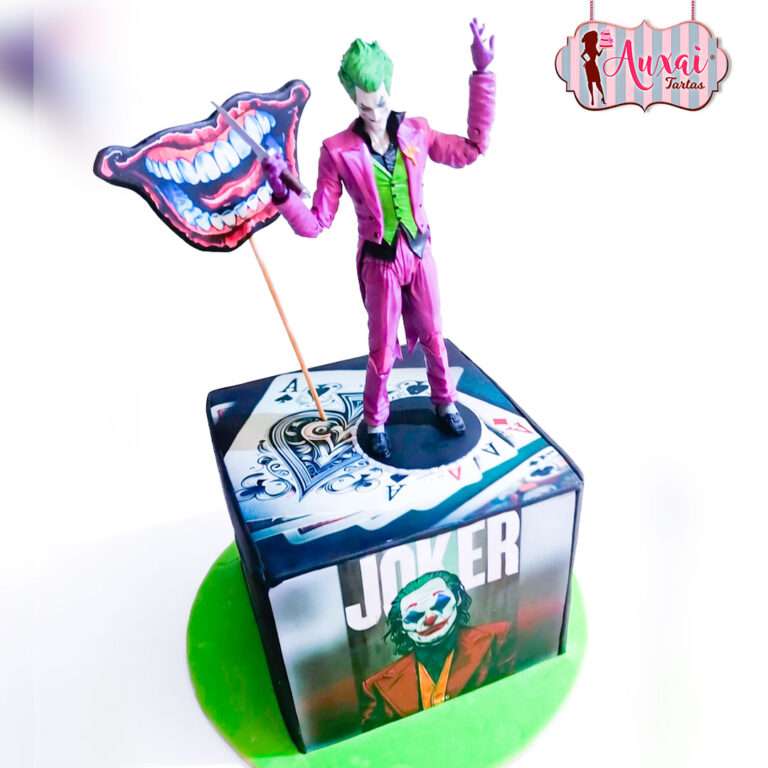 Tarta de Diseño Cúbica Joker Premium