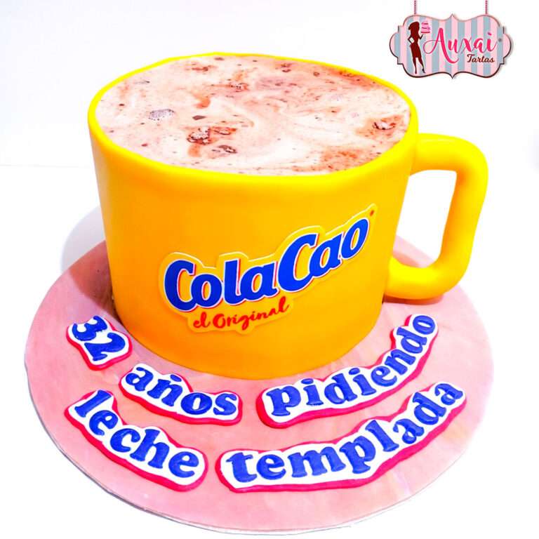 Tarta de Diseño Taza de Cacao Nostalgia