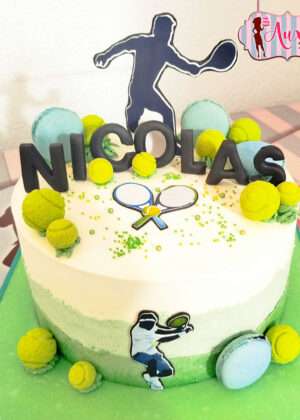 Tarta deportes tenis