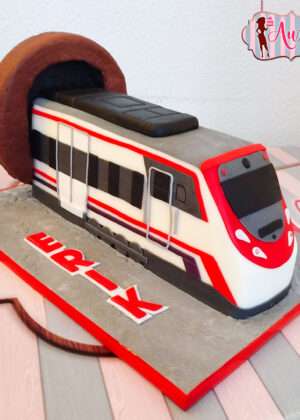 Tarta tren Cercanías 3D