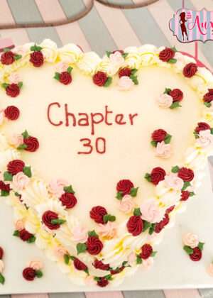 Tarta vintage cake con flores mini