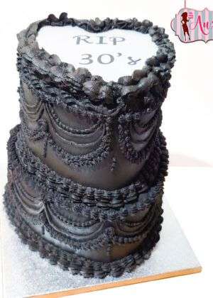 Tarta vintage RIP 30's