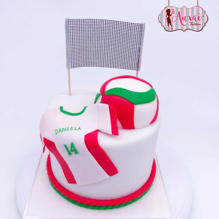 Tarta Deportiva Voleibol Daniela